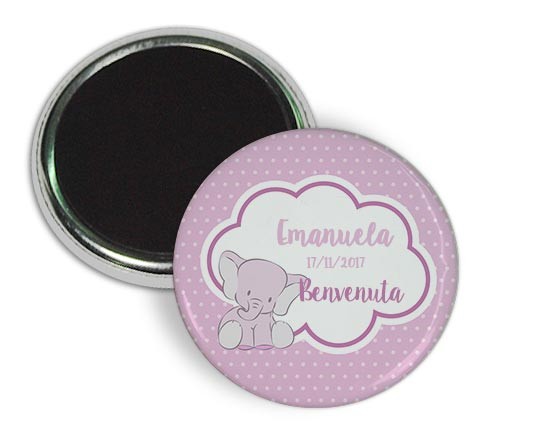 Magnete da frigo Pink elephant