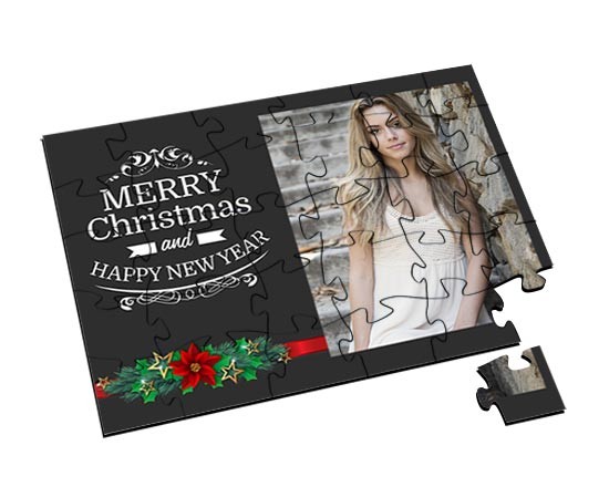 La grafica con scritte e decorazioni per il puzzle