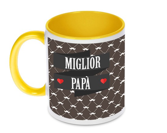 Tazza panoramica festa del papà