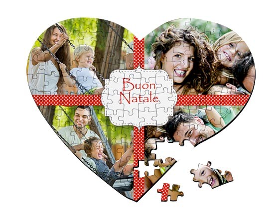 Puzzle cuore A3 4 stars