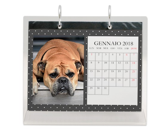 Crea Calendario da Tavolo in Plexiglass