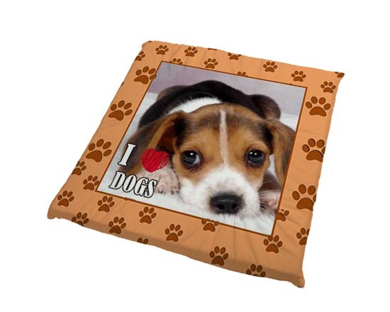 Cuscino per cani I love dog