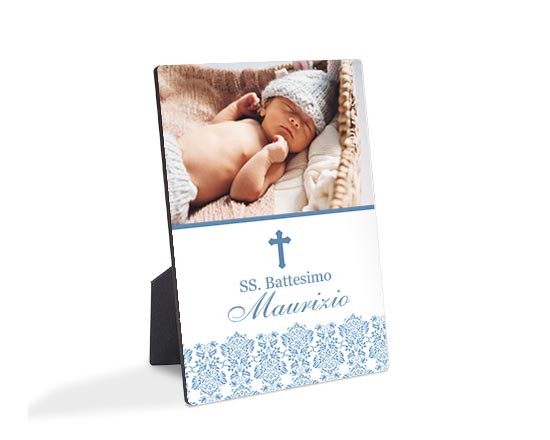 Cornice 13x18 Blue ornaments