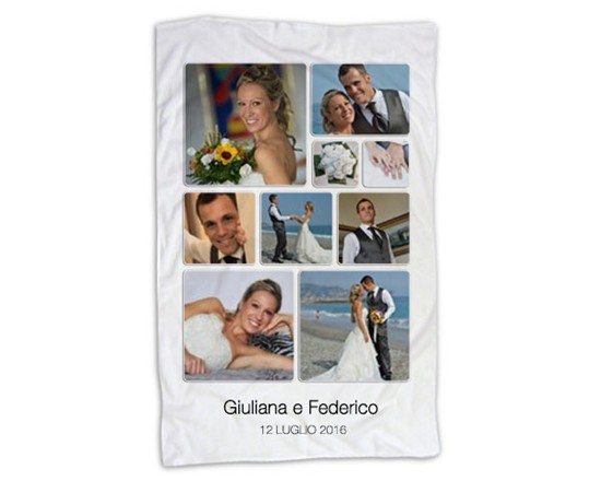Un collage emozionante per la tua coperta in pile