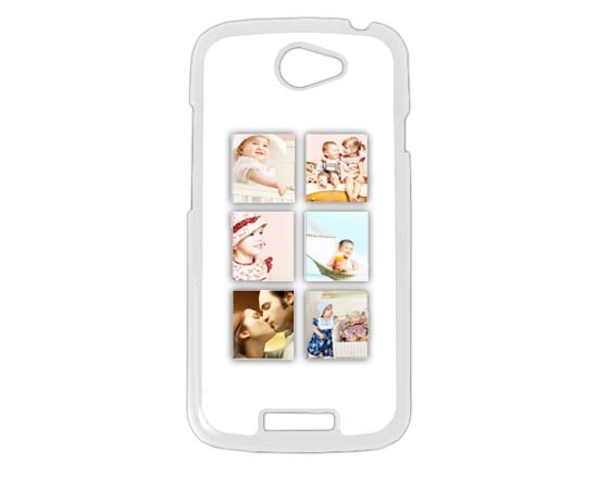 Collage personalizzato su cover HTC One S