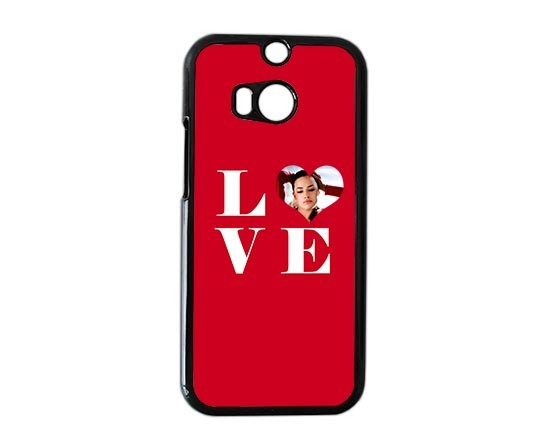 Cover Htc One M8 con grafica big love