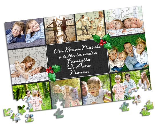 Puzzle A3 Collage natalizio