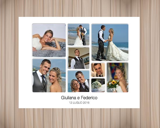 Poster collage White collage