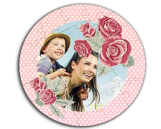Lo splendido puzzle con rose