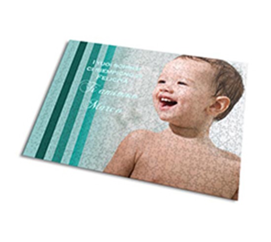 Fotopuzzle 35x50 Righe verdi