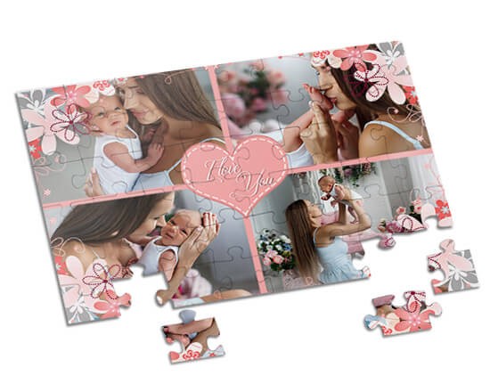 Puzzle A4 a completare con foto