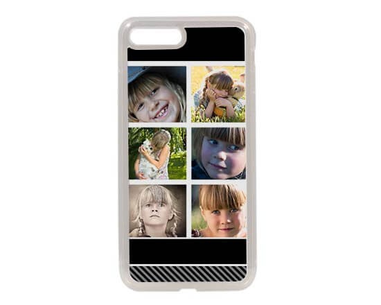 Cover in Silicone iPhone 8 Plus Black