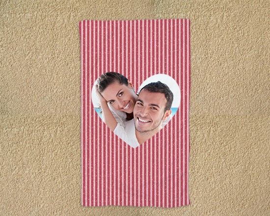 Telo mare 90x150 Red strips