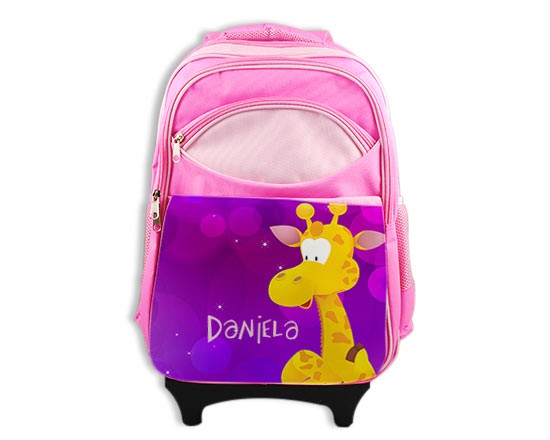La dolce giraffa per lo zainetto trolley