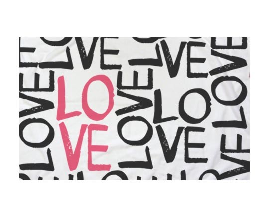 Federa Cuscino Love words