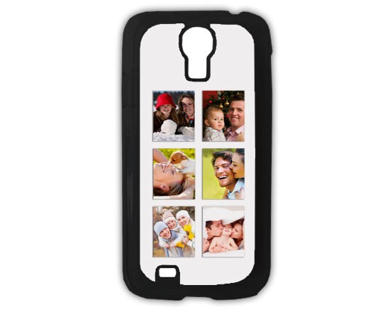 Cover Samsung Galaxy S4 con collage di 6 foto