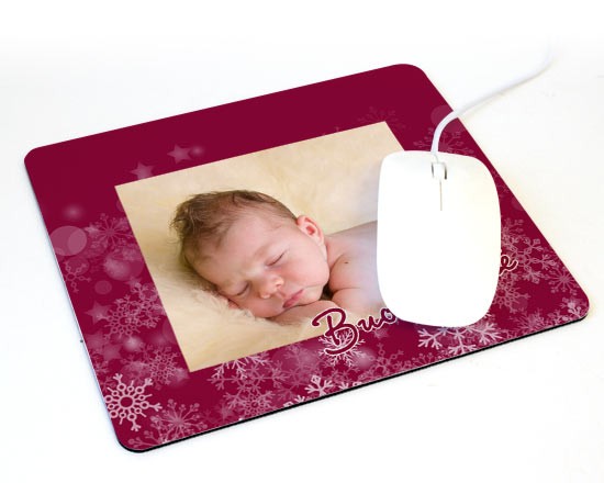 Il tappetino per il mouse dallo stile natalizio