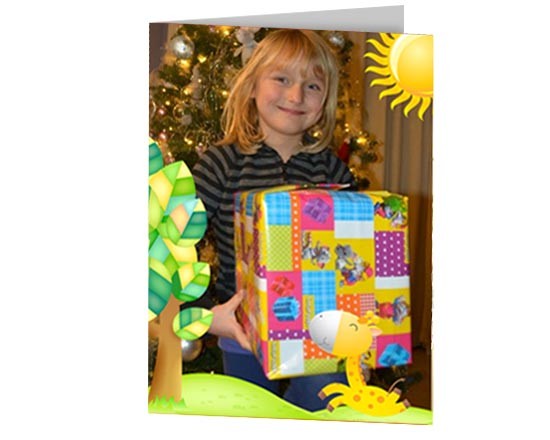 Card con grafica adatta ai Bambini