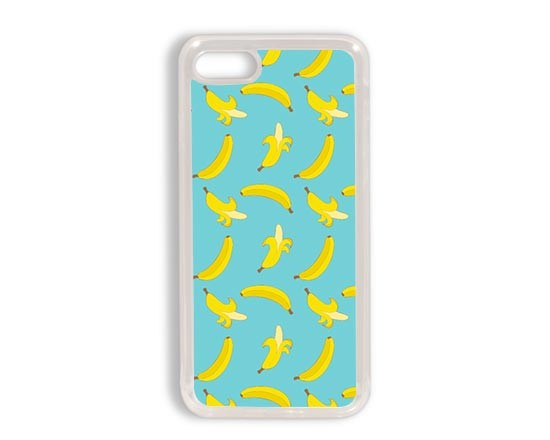 Cover in silicone iPhone 7 con banane