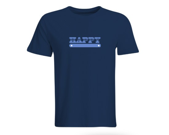t-shirt manica corta in stile collegiale