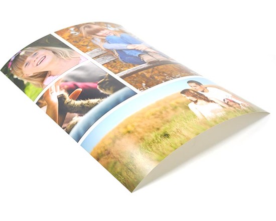 poster collage personalizzato su carta fotografica opaca