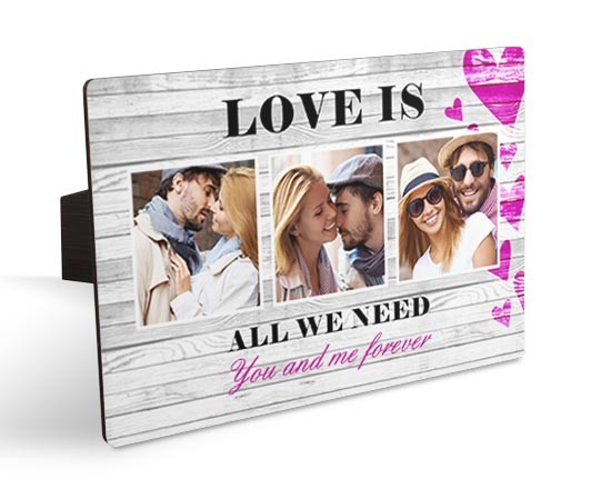 Cornice fotografica 30x20 Love wood