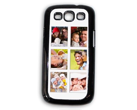 Collage di 6 foto per personalizzare la tua cover Galaxy SIII