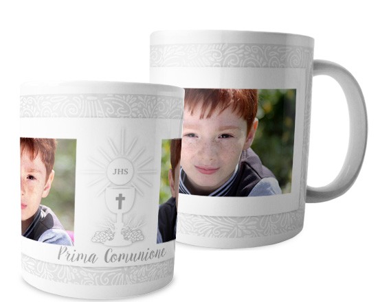 Tazza personalizzata con decorazioni sacre