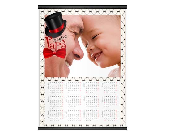 Calendario Pag. Singola per la festa del papà