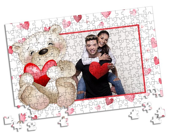 Puzzle A3 Sweet teddy bear