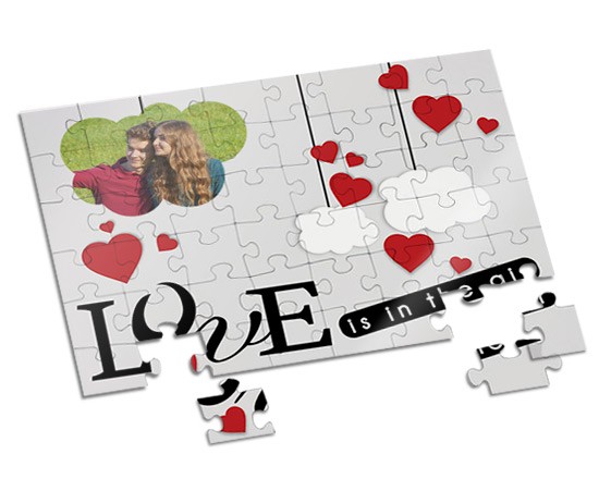 Puzzle A4 Lovely cloud