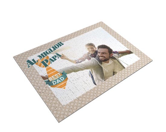 Puzzle personalizzato in catoncino