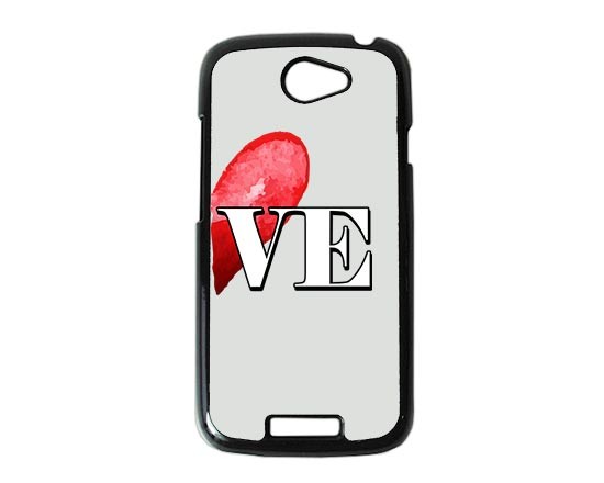 Cover HTC One S con mezzo cuore
