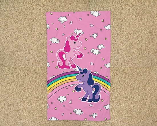 Telo mare 90x150 Mini unicorni