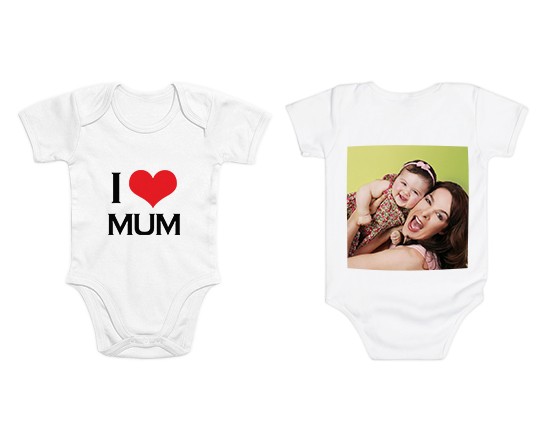 body neonato in cotone personalizzato