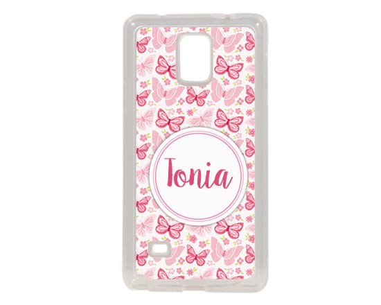 Farfalle rosa per la tua cover Note 4