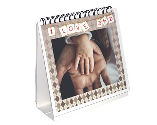 Calendario da tavolo I love Dad