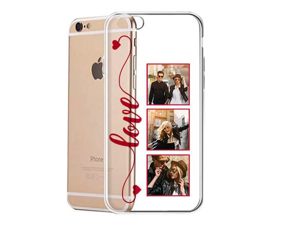 Cover Trasparente iPhone 6 Frame Love