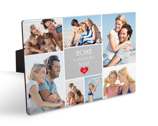 Cornice fotografica 30x20 Home is heart