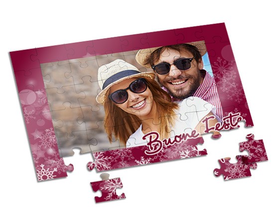 Puzzle A4 Buone feste