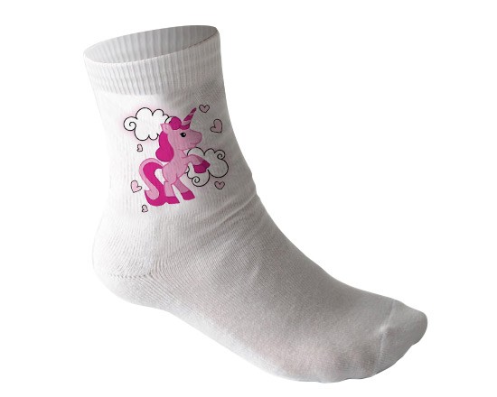 I calzin bianchi da regalare ad una bimba