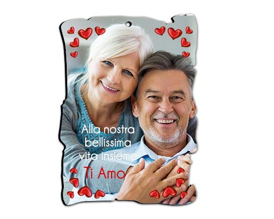 Pergamena masonite Frame in love