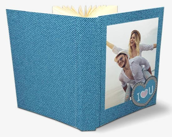 Album personalizzato 24x30 con grafica Jeans