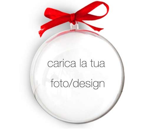 Palla Di Natale Con Foto Fotoregalicom