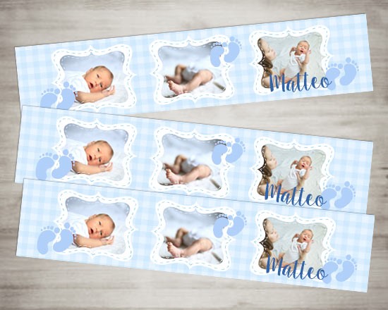 Segnalibro Elegant Scarpette blu