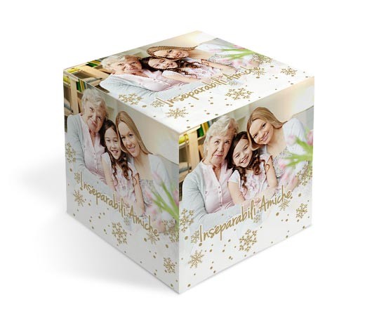 Foto cubo immagini White Christmas