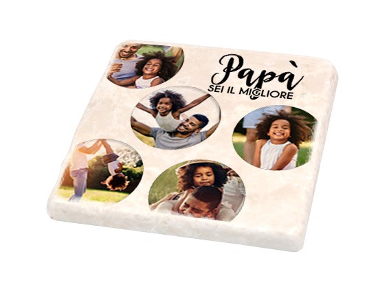 Mattonella vintage Papà sei il migliore
