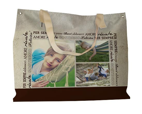 Borsa mare Love words