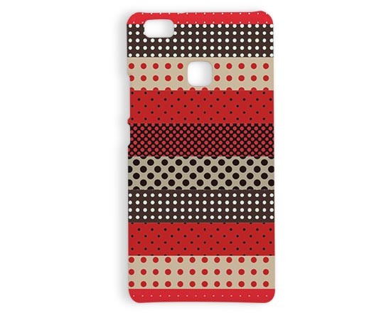 Cover 3D Huawei P9 Lite Pois rossi