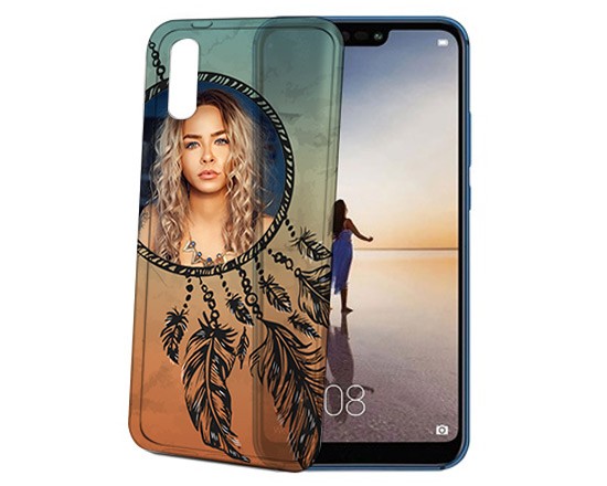 Cover trasparente Huawei P20 Acchiappasogni
